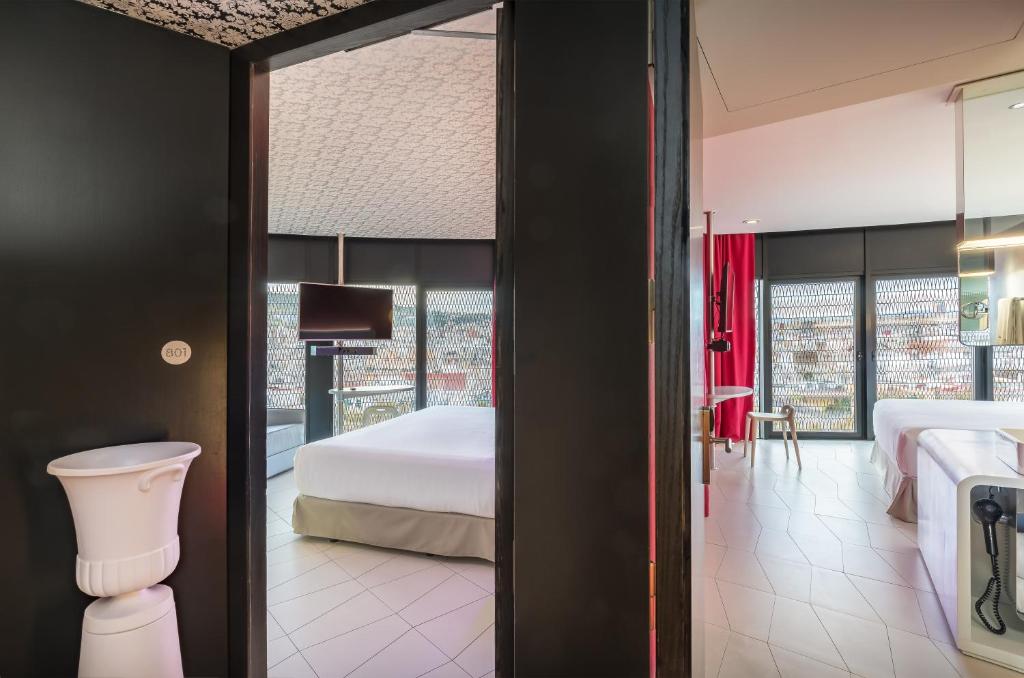 Posteľ alebo postele v izbe v ubytovaní Barceló Raval