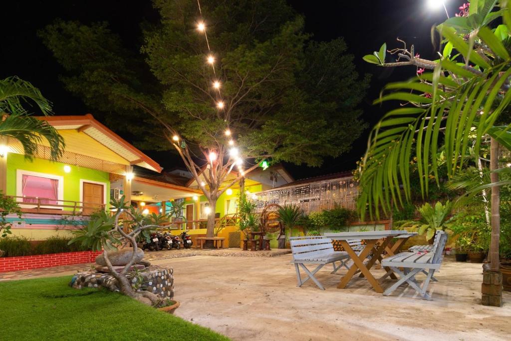 Zahrada ubytování Naengnoi resort kohlarn