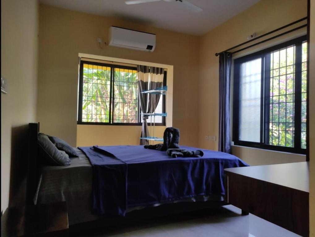 Voodi või voodid majutusasutuse SD D'Souza Heritage Moira Flats with Reserved Parking toas