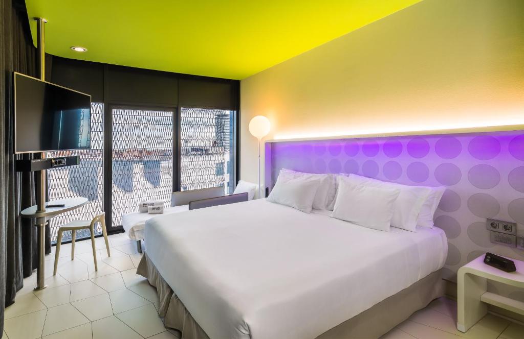 Posteľ alebo postele v izbe v ubytovaní Barceló Raval