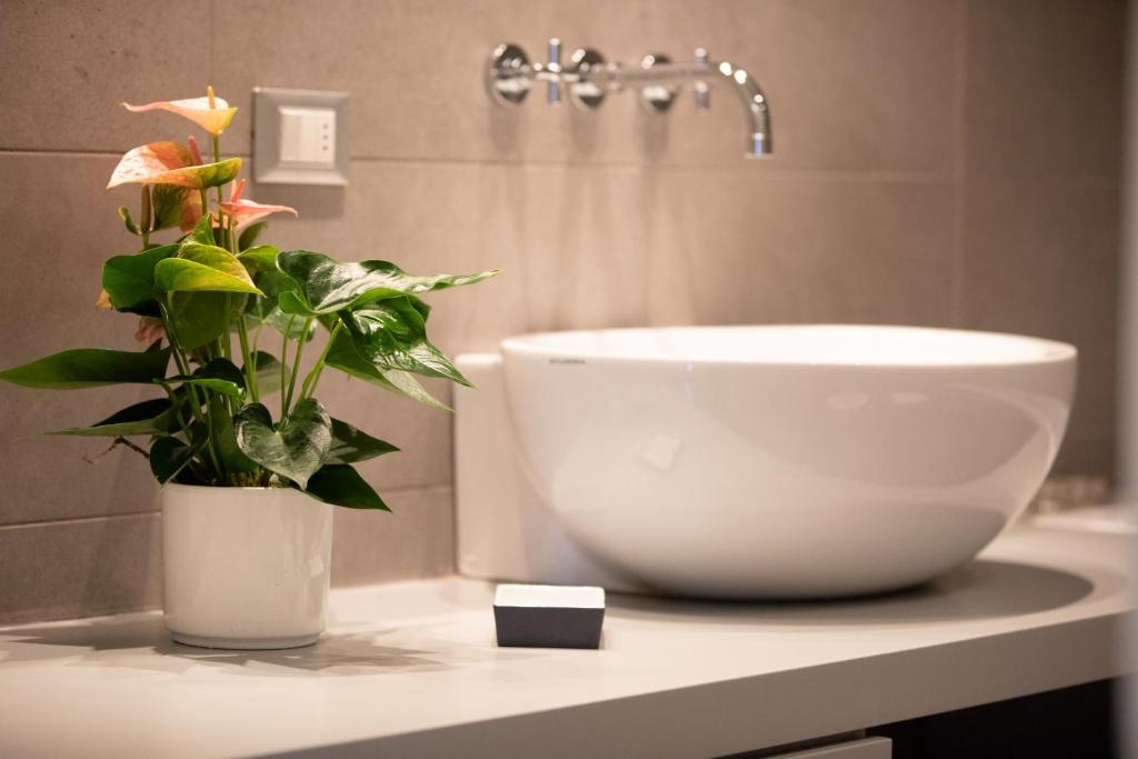 Kúpeľňa v ubytovaní Casa della Luce Luxury