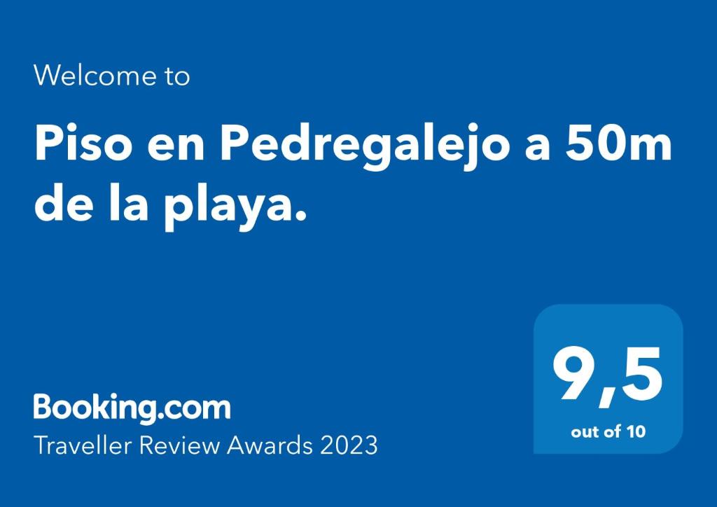 Certifikát, hodnocení, plakát nebo jiný dokument vystavený v ubytování Piso en Pedregalejo a 50m de la playa.