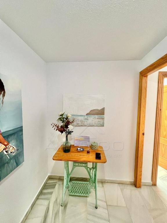 Część wypoczynkowa w obiekcie Precioso apartamento con vistas en la Herradura