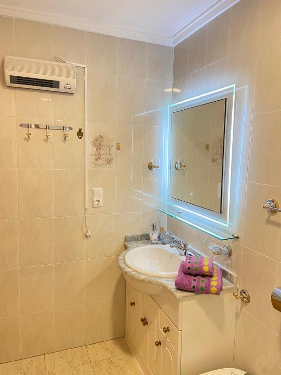 Kúpeľňa v ubytovaní Apartament Montana