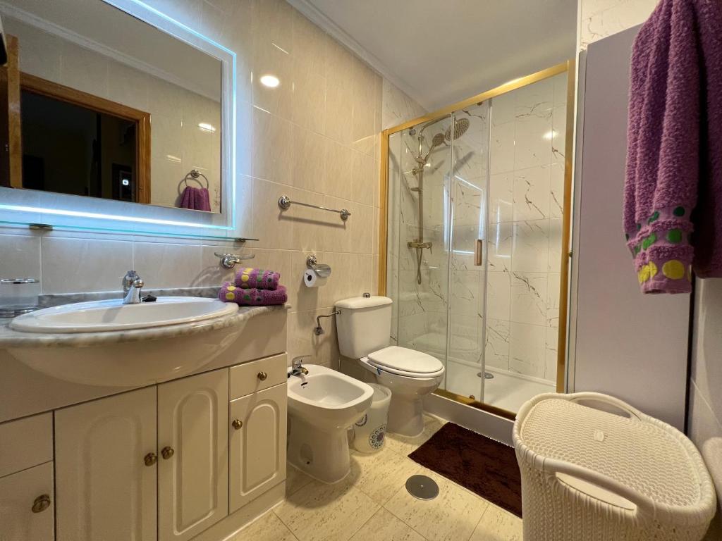 Kúpeľňa v ubytovaní Apartament Montana