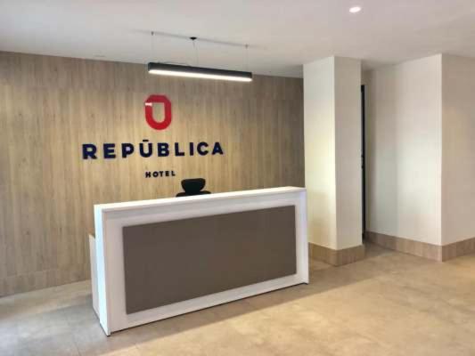 Hotel República Panamá tesisinde lobi veya resepsiyon alanı