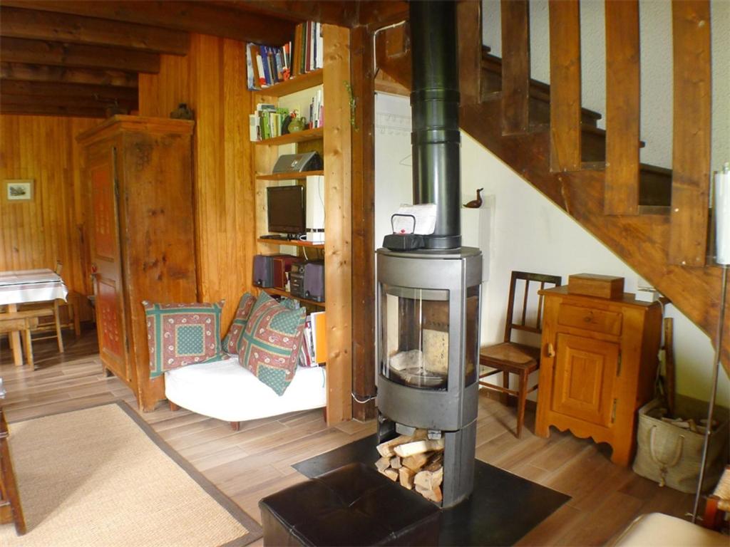 Ruang duduk di Chalet Morillon Village, 6 pièces, 9 personnes - FR-1-629-10