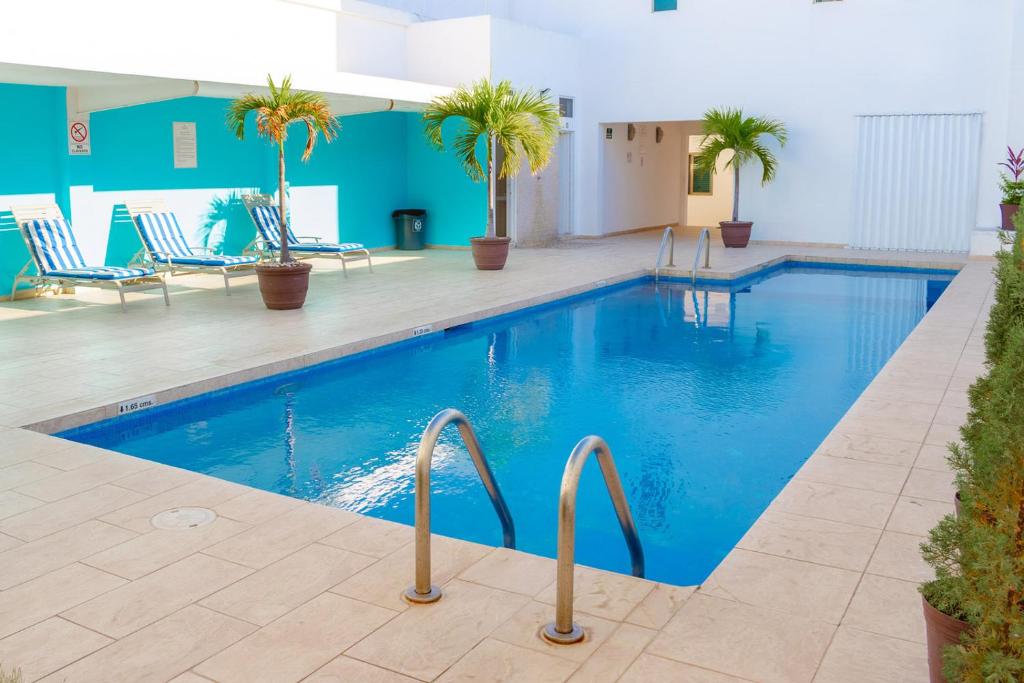 Бассейн в Terracaribe Hotel Boutique или поблизости