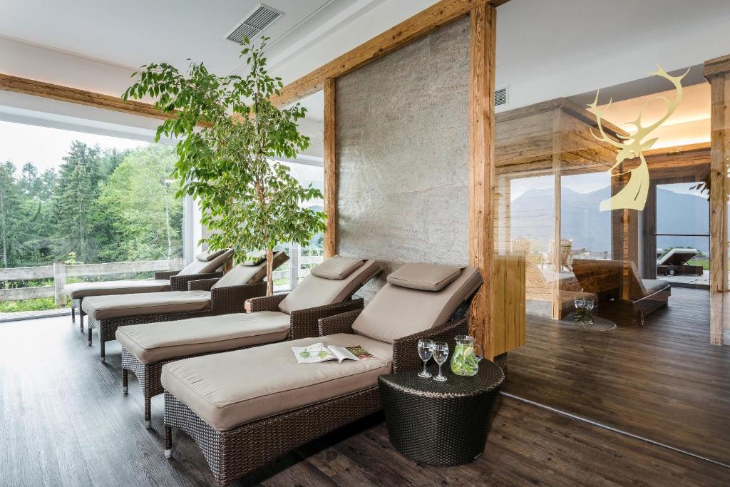 Posezení v ubytování Der Westerhof Hotel