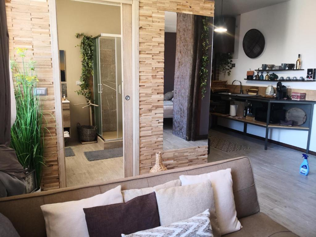 Koupelna v ubytování appartment & rooms SecondoPiano