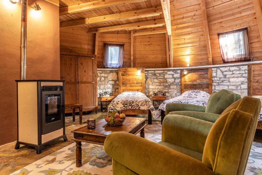Kuchyň nebo kuchyňský kout v ubytování Theasis-Igloo