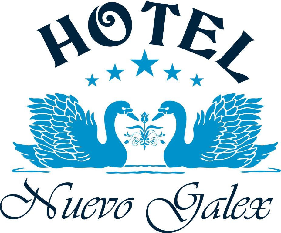 two swans are making a heart with their wings at HOTEL NUEVO GALEX in Acacías