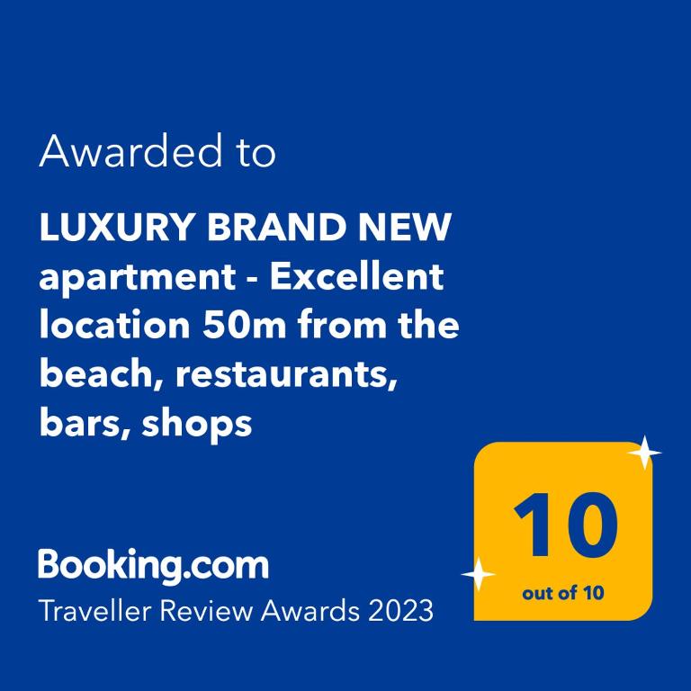 Modern apartment - Excellent location 50m from the beach, restaurants, bars, shops - 1