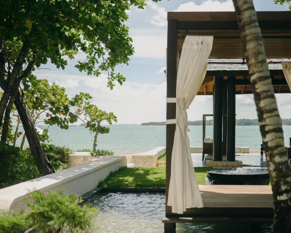 a view of the ocean from the resort at Casa Colonial Beach & Spa in San Felipe de Puerto Plata