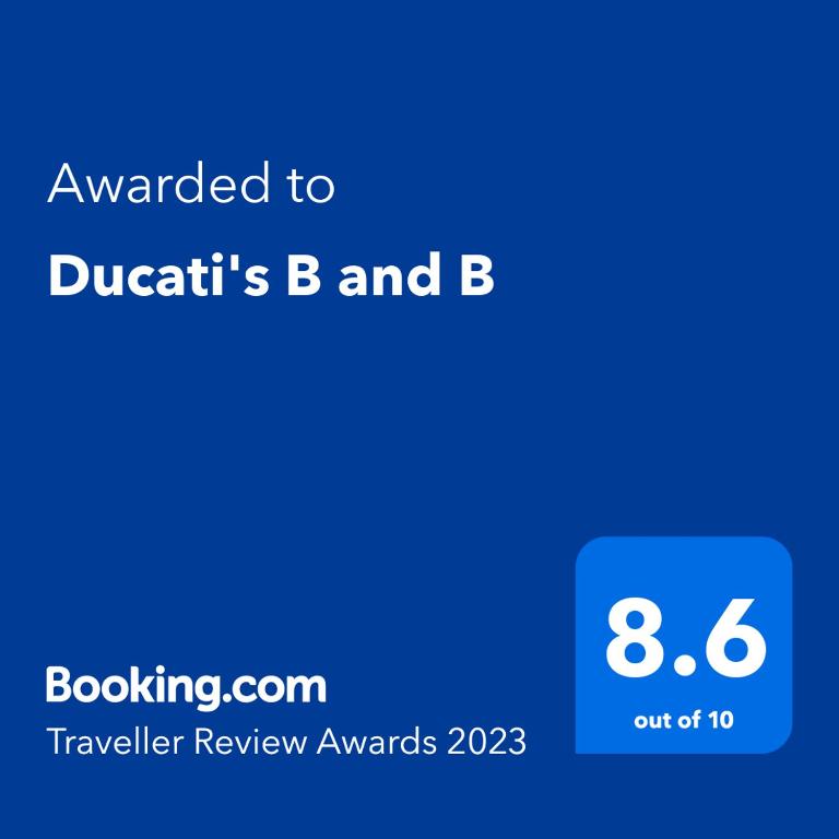 Ducati's B and B - Villa De Dos Dormitorios