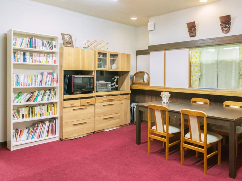 Kuchyň nebo kuchyňský kout v ubytování Sachinoyu Hotel Shiga Kogen