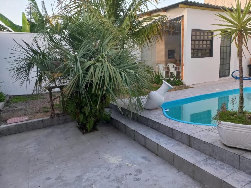 Bazén v ubytování Casa com piscina no Campeche nebo v jeho okolí