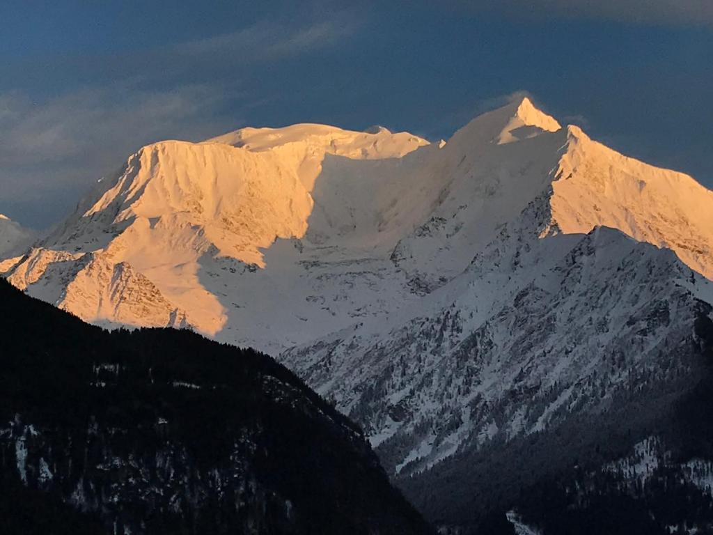 Saint Gervais-Mont Blanc - Familiale avec une vue en Or (blanc) !