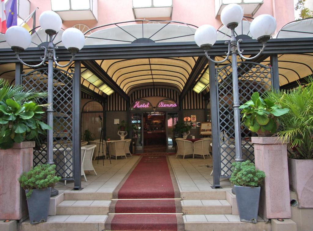 Exteriér nebo vchod ubytování Hotel Vienna Ostenda e Ristorante il Danubio