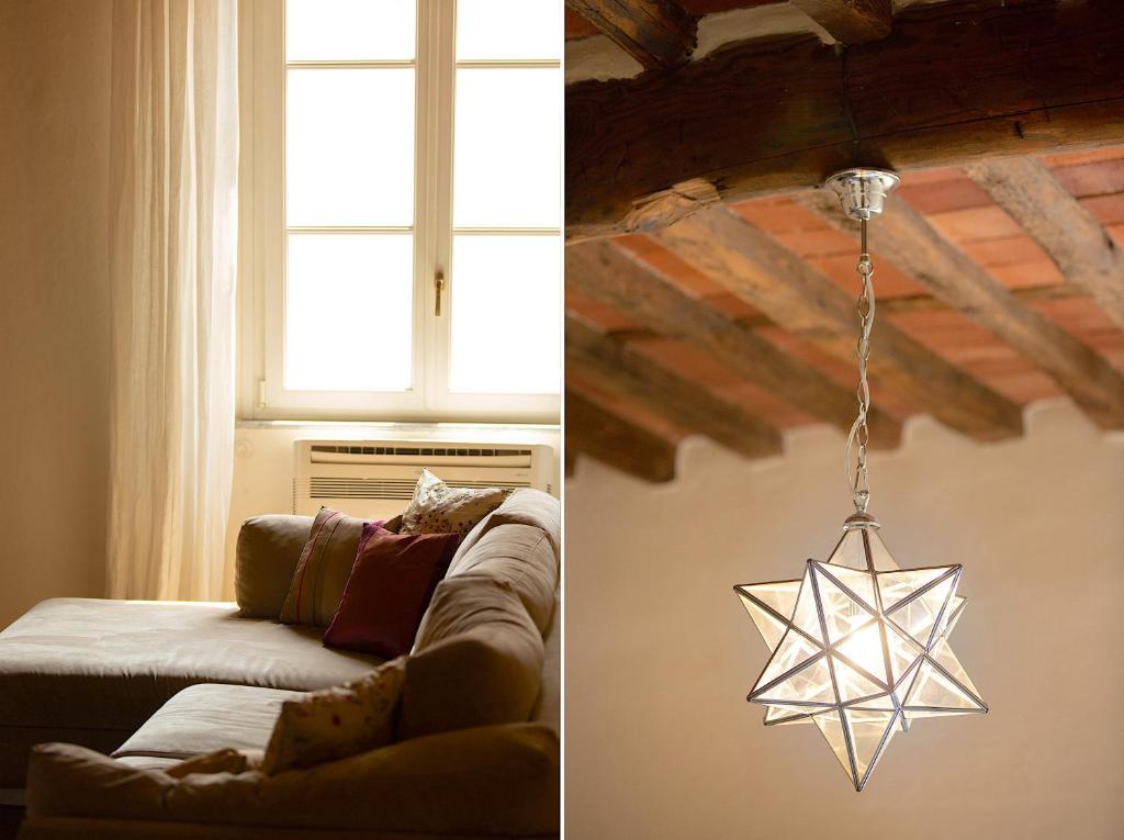 Część wypoczynkowa w obiekcie Casa delle Stelle Luxury