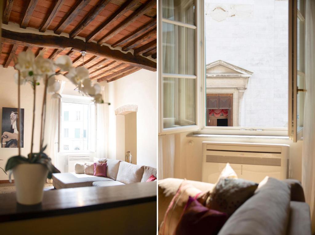 Część wypoczynkowa w obiekcie Casa delle Stelle Luxury