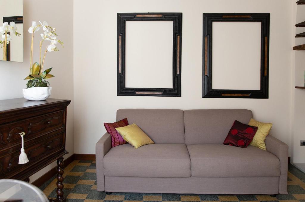 Część wypoczynkowa w obiekcie Casa delle Stelle Luxury