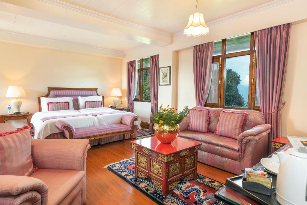 Voodi või voodid majutusasutuse The Elgin Mount Pandim - Heritage Resort & Spa toas