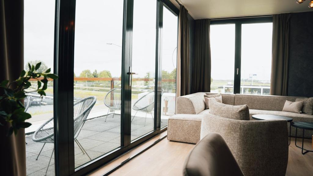 Posezení v ubytování Hotel Biesbosch