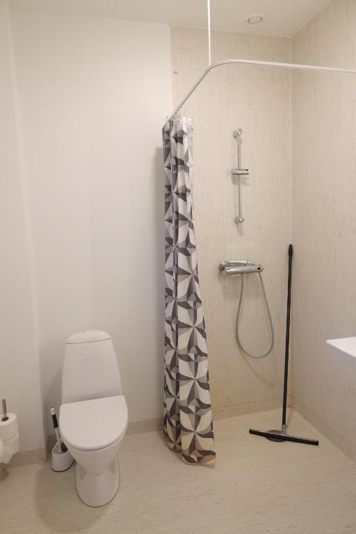 Koupelna v ubytování Motel Sindal