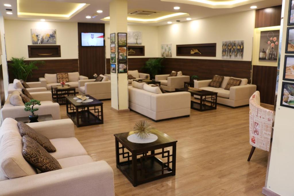 Posezení v ubytování Weekdays Hotel