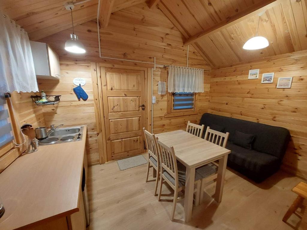 Kuchyň nebo kuchyňský kout v ubytování Arcada