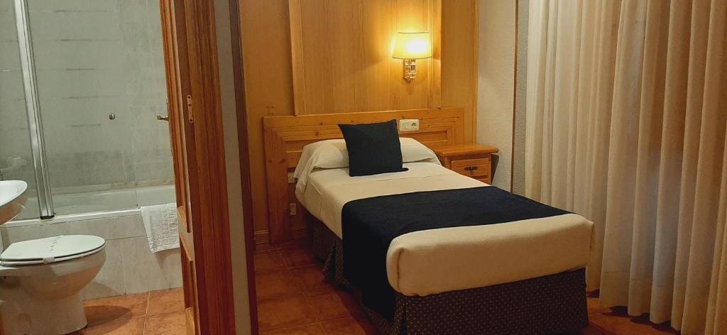 Koupelna v ubytování Hotel Real De Toledo