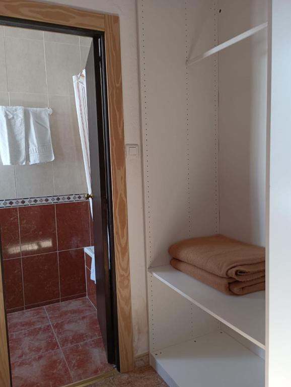 Koupelna v ubytování ROOMS Los MONTES