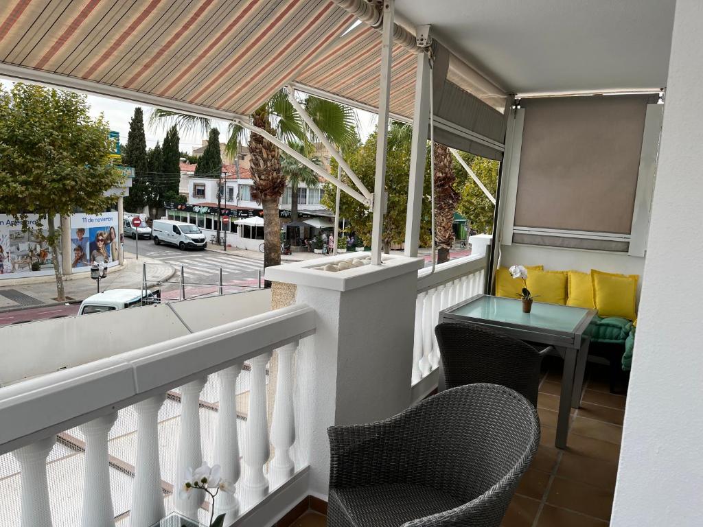 Balkón nebo terasa v ubytování Appartement Primavera