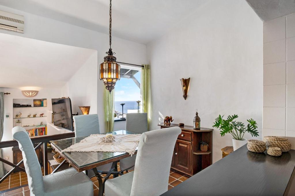 Posezení v ubytování Casa Los Angeles