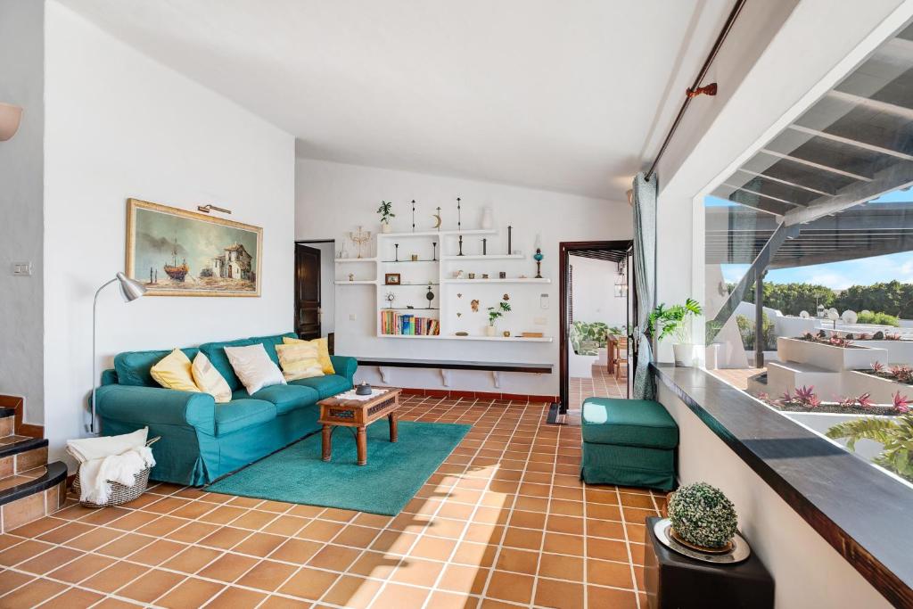 Posezení v ubytování Casa Los Angeles