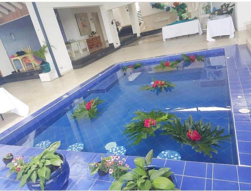 Bazén v ubytování Hotel Casa Natura nebo v jeho okolí