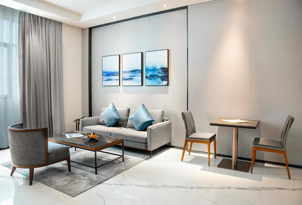 Posezení v ubytování Asiana Grand Hotel