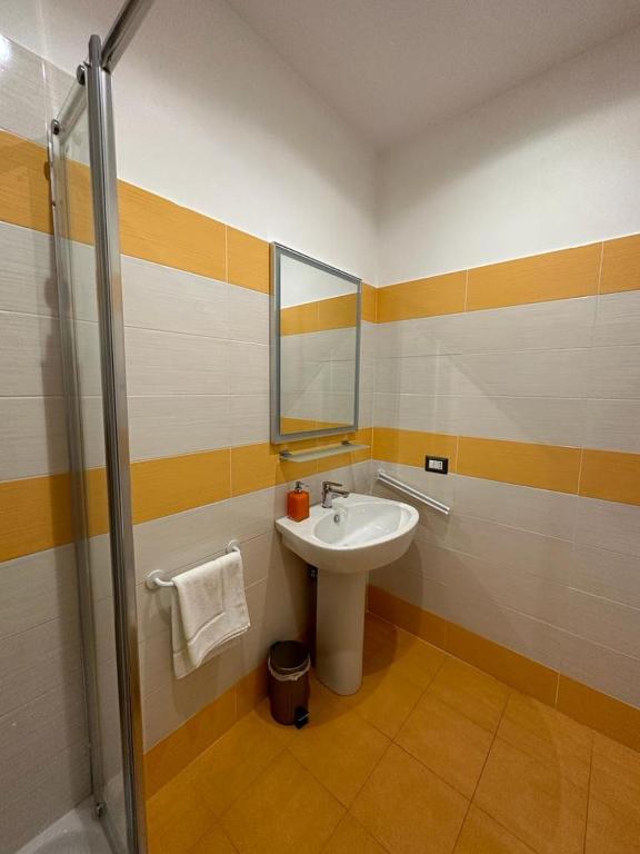 Łazienka w obiekcie B&B Una notte a Mazzini