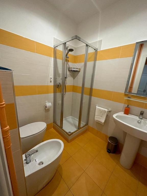 Łazienka w obiekcie B&B Una notte a Mazzini