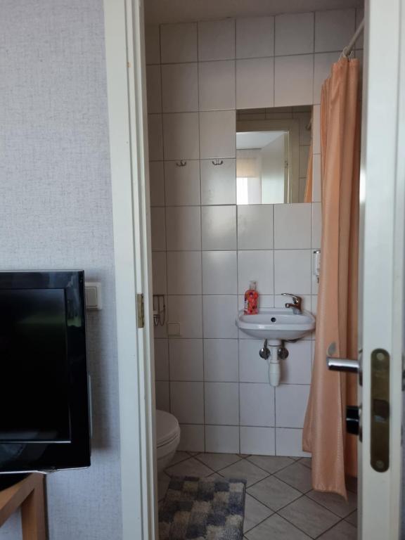 Koupelna v ubytování Kalamaja Hostel