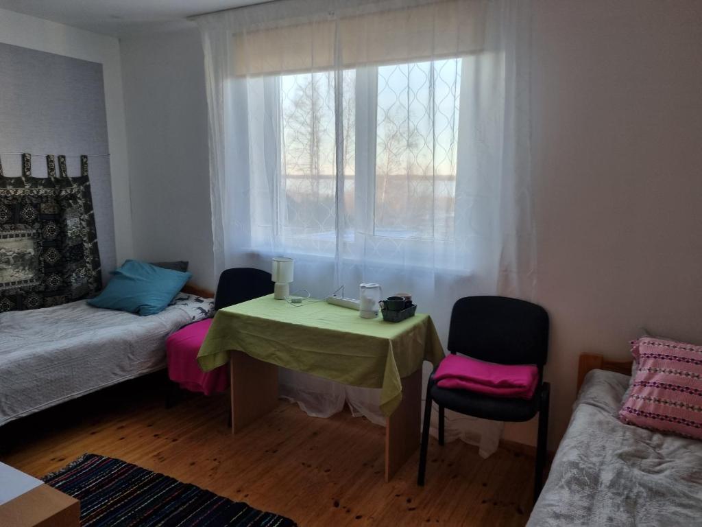 Postel nebo postele na pokoji v ubytování Kalamaja Hostel