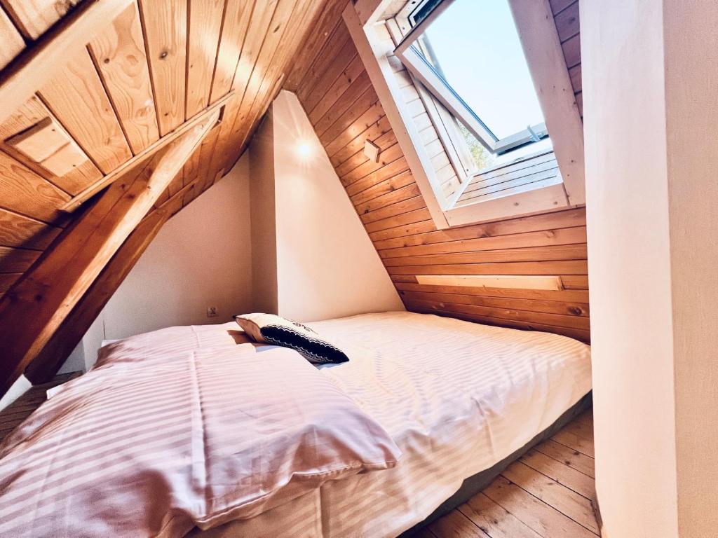 Postel nebo postele na pokoji v ubytování Villa Tatrydom