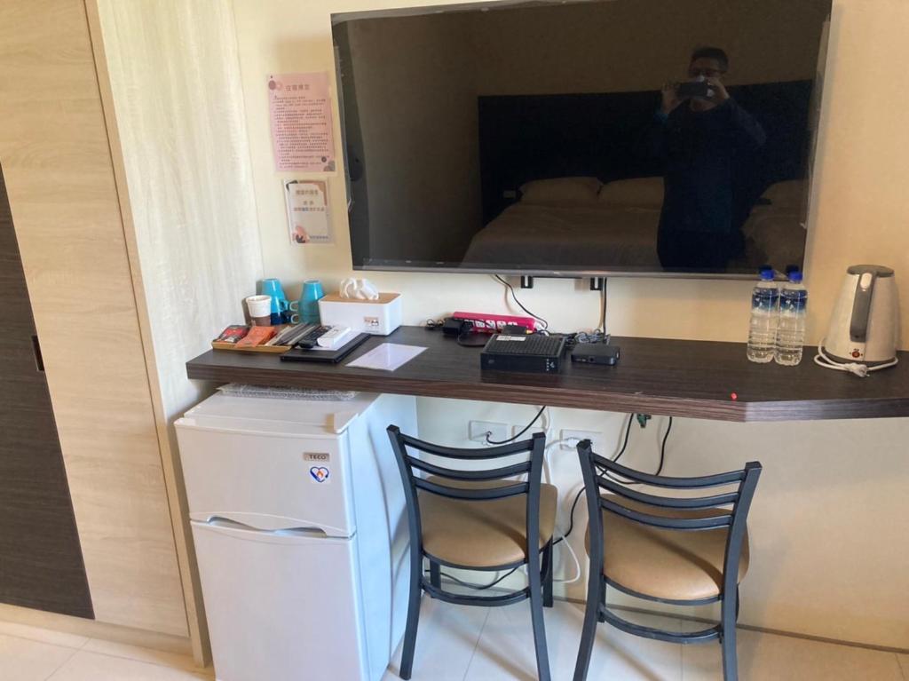 Kuchyň nebo kuchyňský kout v ubytování Hermes B&B