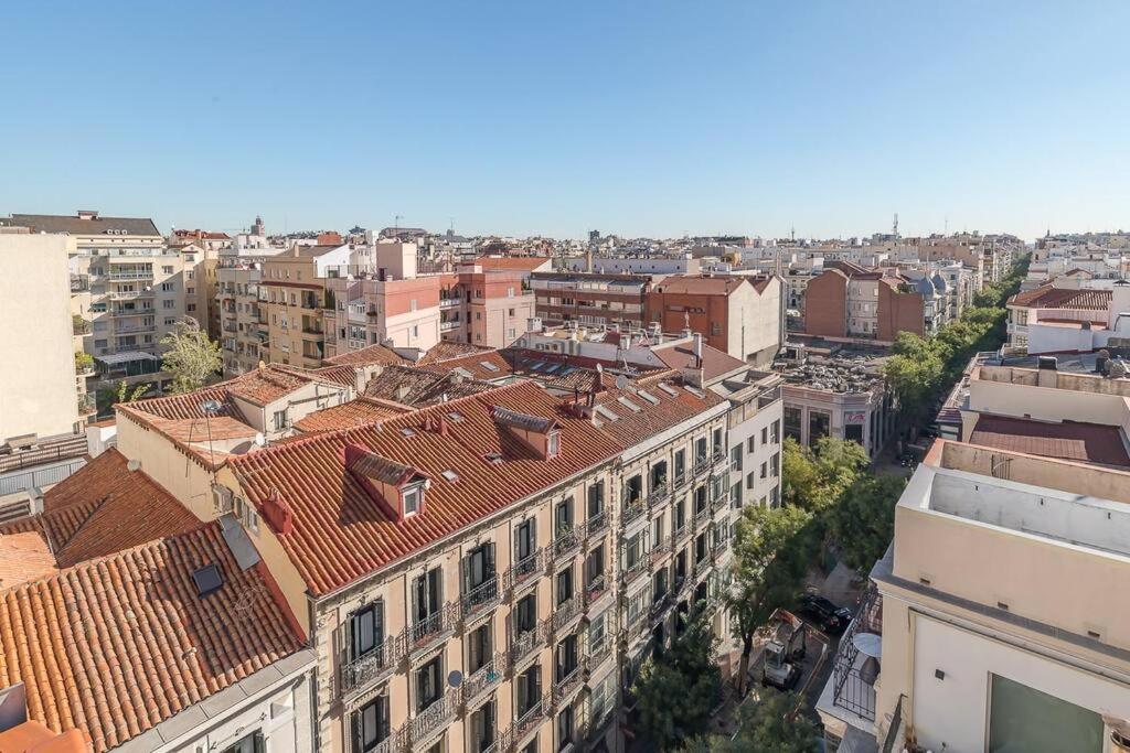 A general view of Madrid or a view of the city taken from Az apartmant