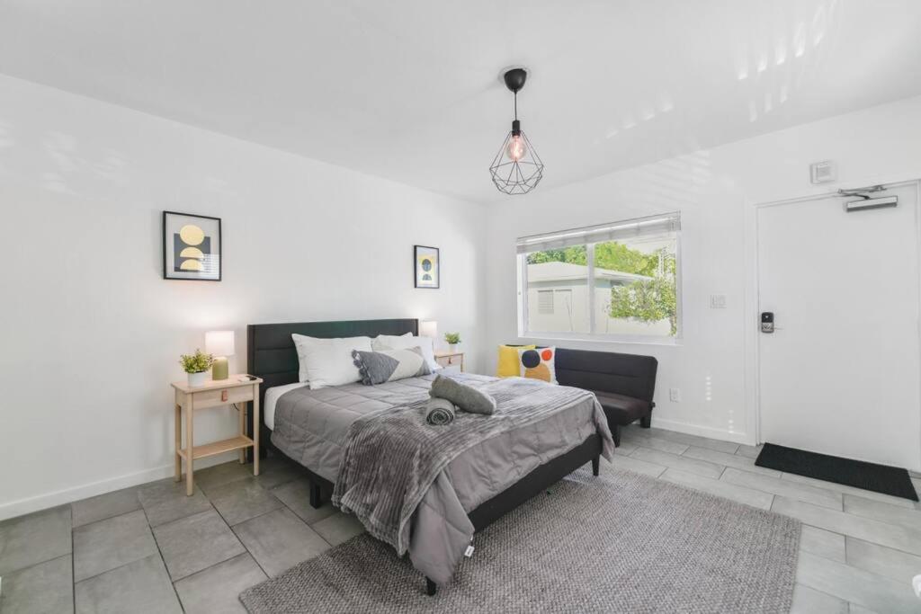 Voodi või voodid majutusasutuse Wonderful Studio Residence 15 min from the beach toas