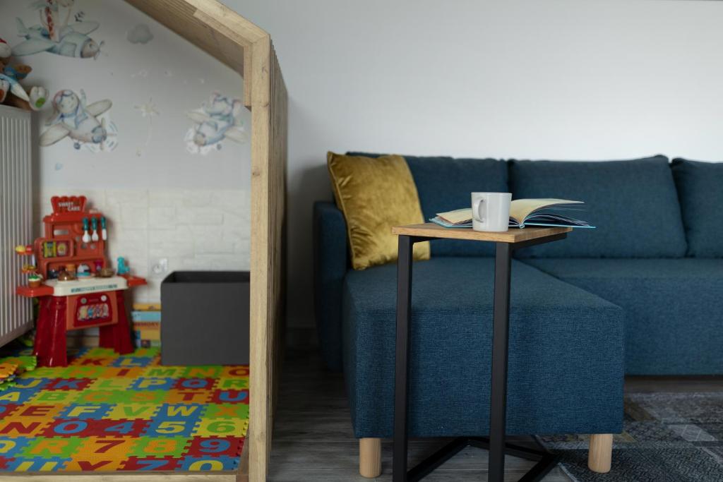 Posedenie v ubytovaní Apartament Rodzinny - Lamelowy Domek