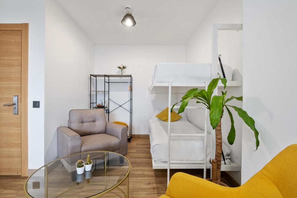 Posedenie v ubytovaní Malaga City Suites