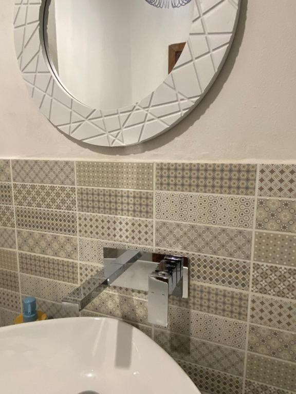 Koupelna v ubytování Il B&B dei viaggiatori