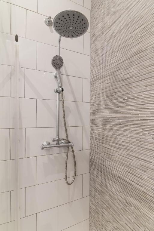 Koupelna v ubytování Acogedor y Comodo apartamento Madrid A/C